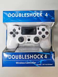 PS4 Doubleshock 4 Wireless Controller-White, Brand New