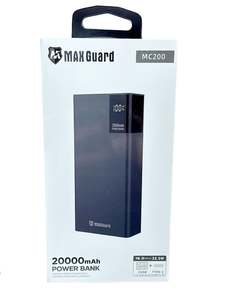 MAX Guard MC200 20000mAh Portable Power Bank, Brand New