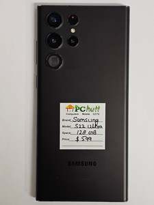 Samsung Phones: Samsung S22 Ultra 128GB, Pre-owned Phone