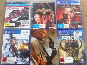 Playstation Xbox Consoles: Playstation discs Pre-owned