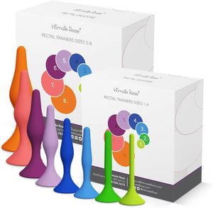 Conditions Life After Cancer: Full Rectal Trainer Set 8 Sizes