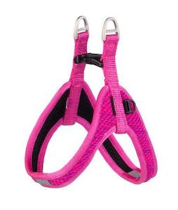 Rogz Fast Fit Harness Special: Rogz Fast Fit Harness Pink Sml