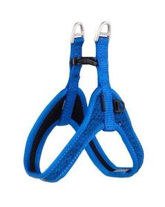 Rogz Fast Fit Harness Special: Rogz Fast Fit Harness Blue XXSml