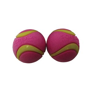 Scream Extreme Toys: Scream ELITE BALL Green & Pink 2pk - Small 5cm