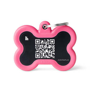My Family: My Family QR Hushtag Bone Pink
