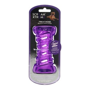 Scream Xtreme TREAT BONE Loud Purple - Med/Lge 13cm