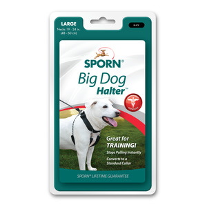 Sporn: Sporn Big Dog Halter Lge Black