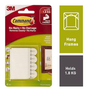 Frames: Command Picture Hanging Strips