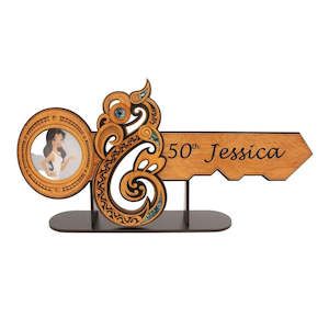 Celebration Key - Koru Carving