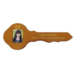 Keys: 21st Celebration Key - Rimu Wood