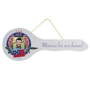 Keys: 21st Celebration Key - Samoan Flag