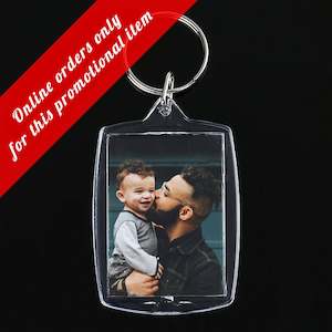 Gifts: Plastic Keyring - Online Only