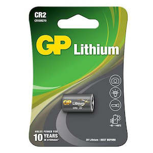 Batteries: GP Lithium Battery - CR2 1pk
