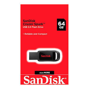 SanDisk Cruzer Spark USB Stick - 64GB