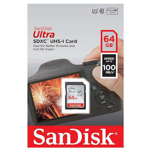Storage: SanDisk SD Ultra - 64GB