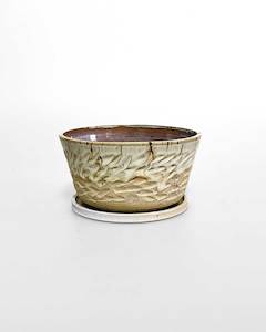 Patterned Ceramic Plant Pot