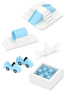 Soft Play Sets: Baby Blue Soft Play