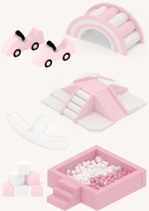 Soft Play Sets: Baby Pink Soft Play