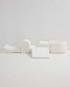 Play Sets: Boucle Soft Play Set With Mini Ball Pit + 50 Transparent Balls