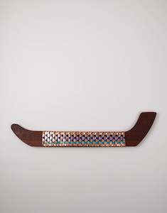 Sculpture: Blues & Copper Waka