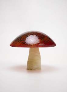 Lorraine Natusch: Red Lace Mushroom - Medium
