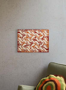 Ra Gossage 1: Te pitau a Manaia Series - Kowhai - Original Painting