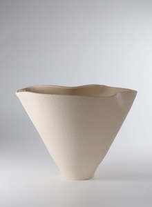 Author Ceramics: Marlowe Vase - Large - Sand Dune