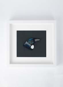 Cathy Brickhill: Tui Sculptural Embroidery