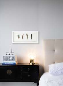 Cathy Brickhill: New Zeland Bird Feathers #2 Sculptural Embroidery