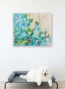 Song Lines: Emerald After Effect - Original Painting