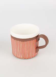 Handiceramics: Red Line Mug