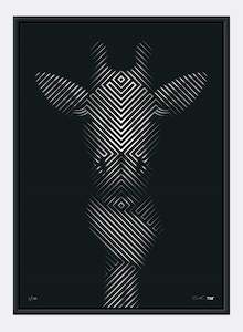 Tim Christie: Giraffe In Scarf