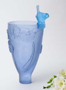 Lou Mathieson: Orchid With Bird - Large