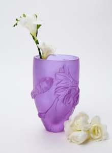 Fuschia & Bird Vessel - Small