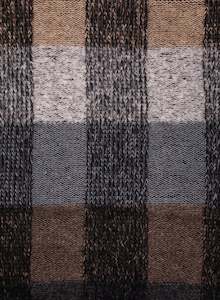 Ninas Knit: Wrap #33 - Brown/Greys