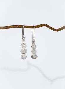 3 Dot Drop Earrings