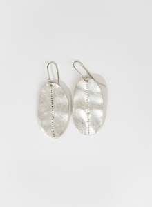 Centre Line Dot Earrings