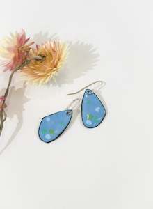 Random Dot Enamel Earrings