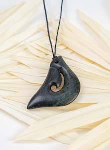 Pounamu Hei Matau Pendant