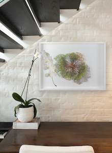 Leaf Vein Formation - 3D Embroidery