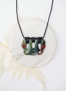 Pounamu Pekapeka Pendant