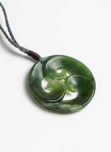 Pounamu Koru Pendant