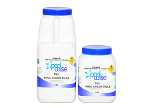 Sanitisers Chlorine: PoolWise Pool Chlor Pills