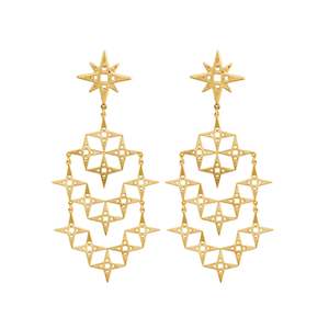 Lindi Kingi Design: Stardust Earrings | Gold