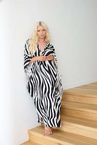 Criss Cross Kaftan ZEBRA