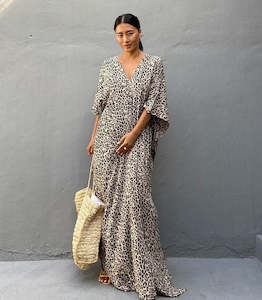 Luxe Leopard Kaftan
