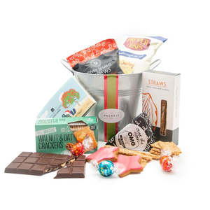 Occasion Christmas Gifts Christmas Gift Hampers And Baskets: Sweet + Savoury Xmas Gift Tin