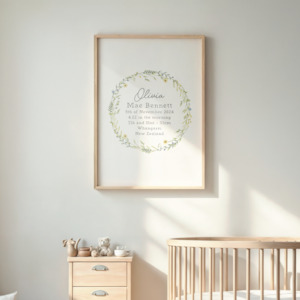 Birth Posters: The Stems - Birth Poster