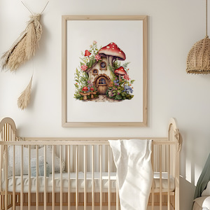 Baby + Kids Prints: The Mushroom Manor