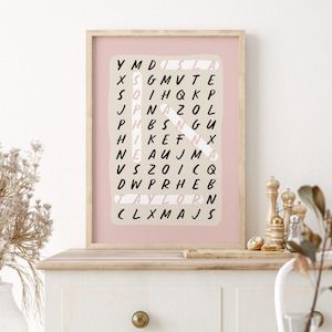 Custom Prints: Find Me - Custom Word Search